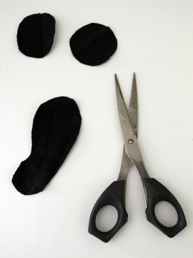 Halloween-záhradná dekorácia-urob si sám-duch-oči-ústa