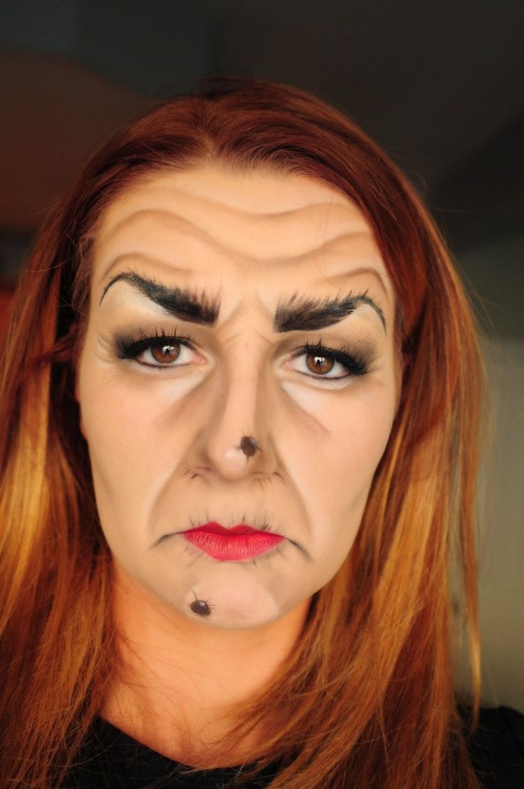 halloween-čarodejnícky-kostým-makeup-makeup-vrásky-tipy-nápady