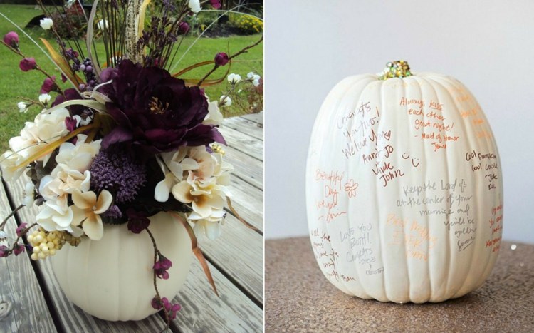 halloween svadobná tekvica váza scrapbook výroky