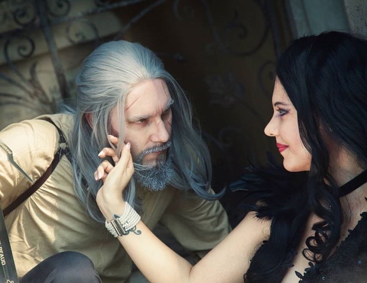 Halloween make -up muži s bradou