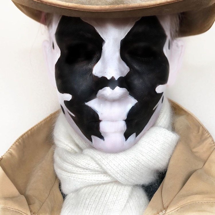 nápady na líčenie halloween muži