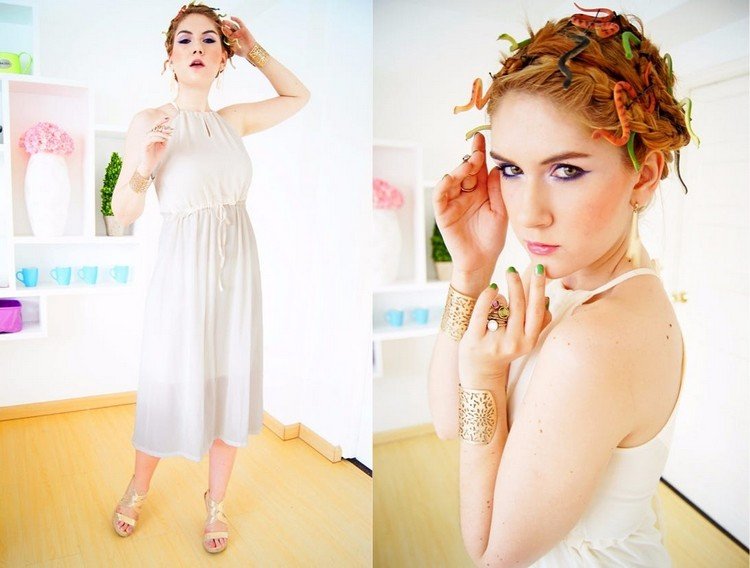 jednoduché nápady na karnevalové kostýmy pre ženy halloween kostým dospievajúce dievčatá