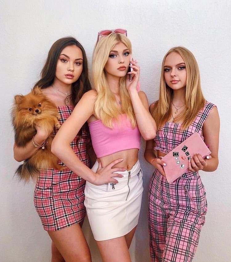 Karnevalový kostým Mean Girls pre najlepších priateľov Halloween kostým dospievajúcich dievčat