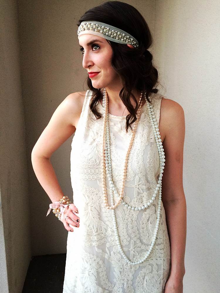 Halloweensky kostým Veľký Gatsby pre ženy, tematický večierkový kostým 20. rokov