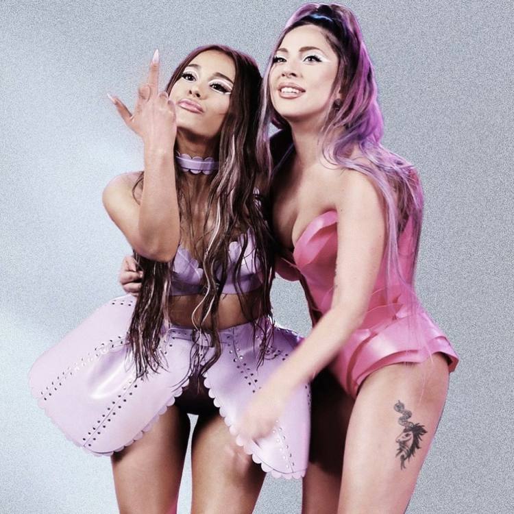 Trendy kostýmov 2020 - Ariana Grande a Lady Gaga z hudobného videa k filmu Rain on me