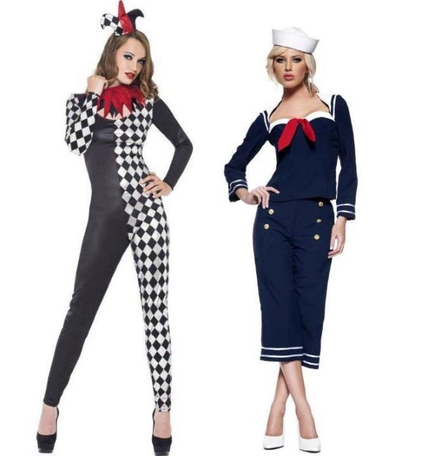 halloween-oblečenie-dámy-námornícky-look-cirkusové doplnky