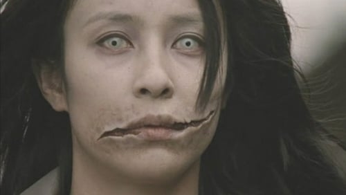 Japonskom inšpirované hororové príbehy o líčení Halloween make-up hororové príbehy Kuchisake Onna