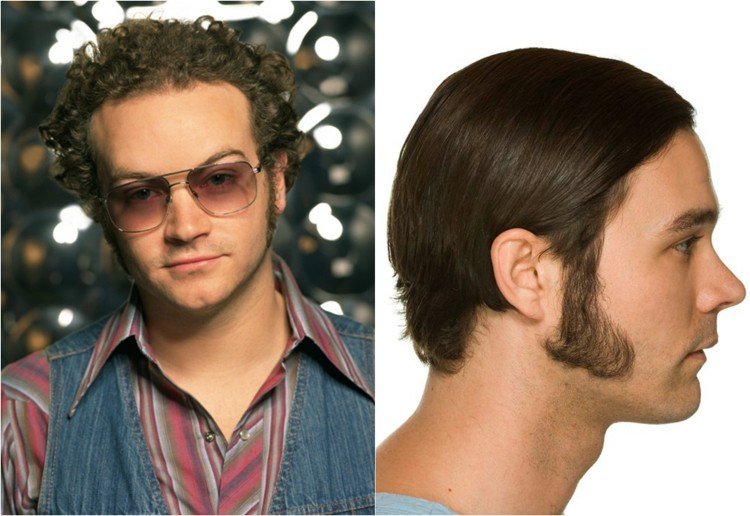 dlhé bokombrady boli v 70. rokoch v pohode fúzy-mejkap-70. roky-bokombrady-dlhé-huňaté