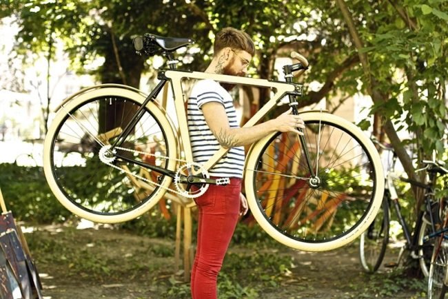 bicykle drevo bsg bicykle ľahká konštrukcia dizajnérske bicykle vyrobené z dreva, ľahké bicykle bsg