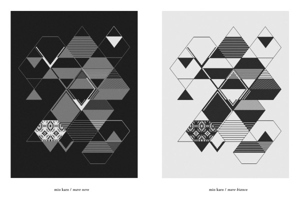 Dizajn koberca-Mio Karo-geometricky držaný v jednoduchom originálnom vzore Dizajn koberca-Carolina Melis-geometricky držaný v jednoduchom originálnom vzore