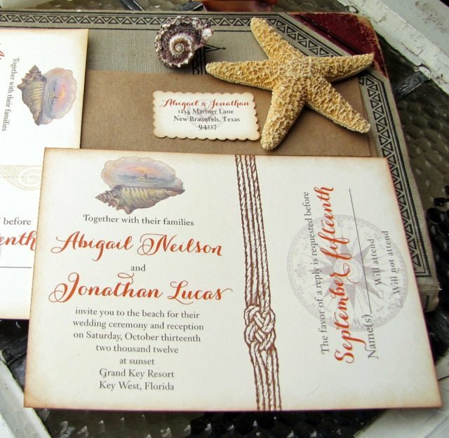 Nápady, vinobranie, more inšpirované hviezdami, lano, kompas mušle