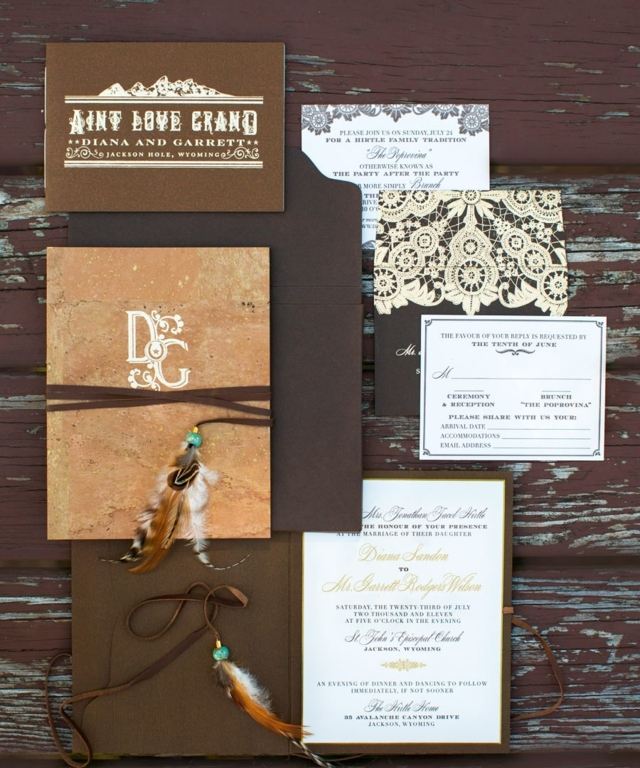 Papierové nite čipkovaná ozdobená obálka na list