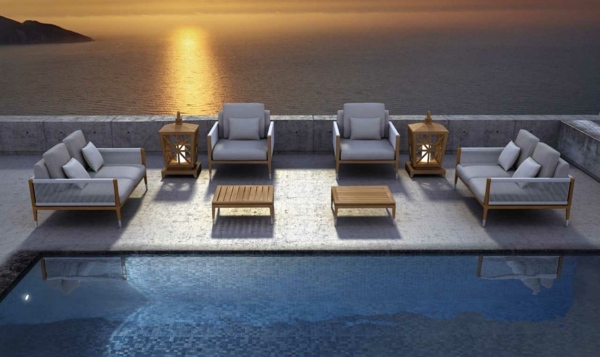 elegantný taliansky záhradný nábytok