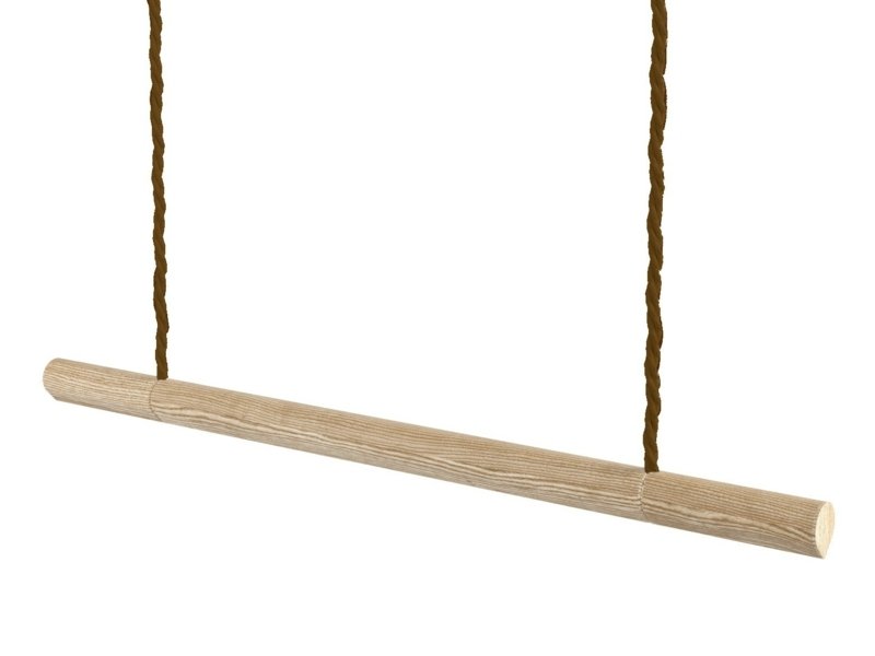 držiak na uterák vyrobený z dreveného tyčového lanového príslušenstva a dreva