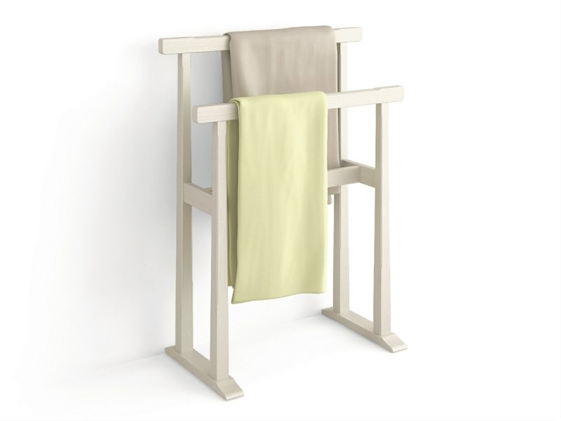 držiak na uterák drevený model scandola kolekcia biela