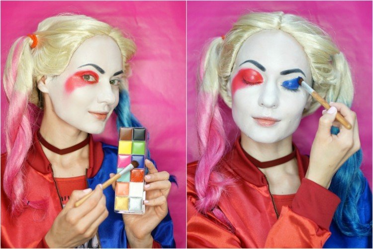 parochňa harley-quinn-suicide-squad-makeup
