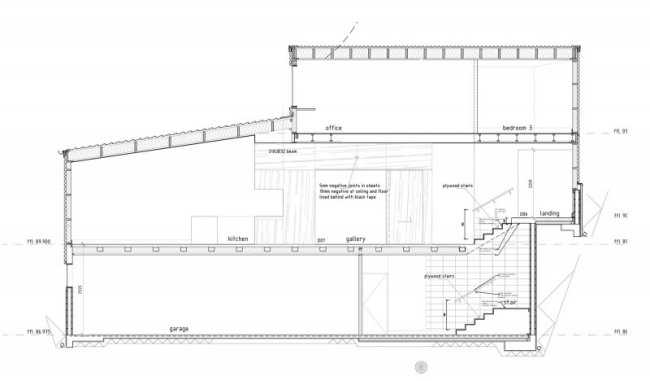 Obytný dom bočný pohľad v časti Dublin Street Queensland Nový Zéland