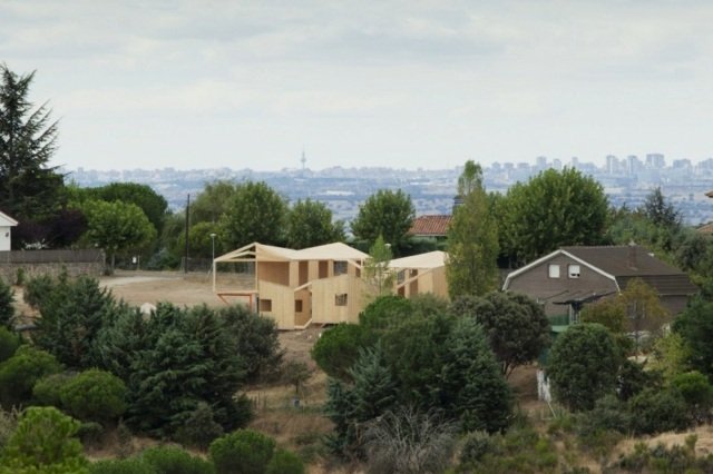 Prvky montovaného domu na svahu, Španielsko, novostavba, rýchla montáž Prvky Španielsko nová budova rýchla montáž dva týždne