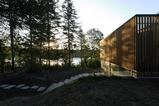 kamenné schody prírodným materiálom dominujú akcentové prostredie dom obytná štruktúra kamenné schody dominujú prírodné materiály