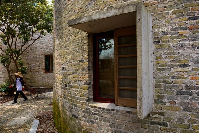 timothy outlon dizajn domu tvar valca recyklovať