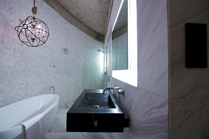 murovaný valec vaňa umývadlo vaňa