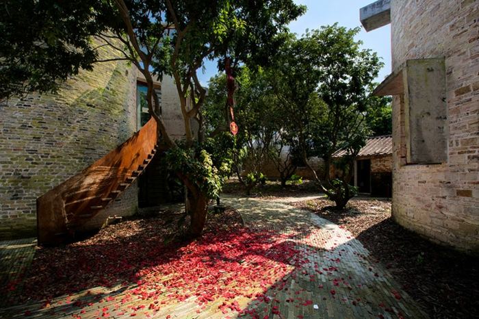 architektúra domu dedina Čína timothy outlon