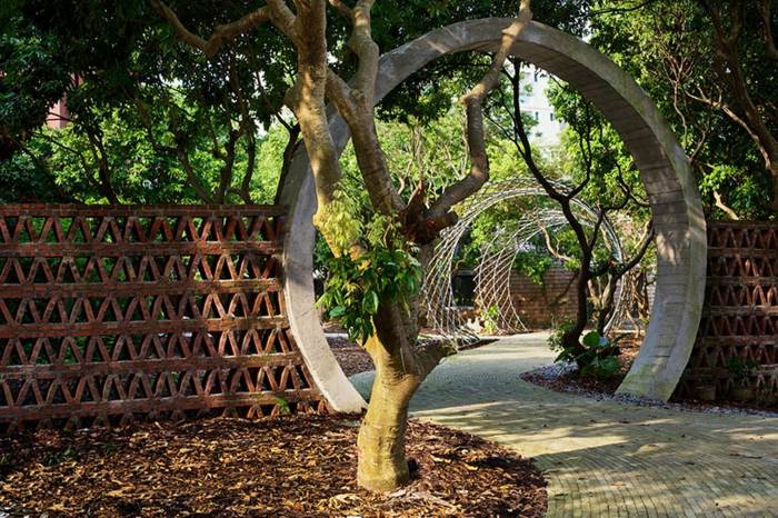 záhradný vstupný dom outlon architektúra návrh