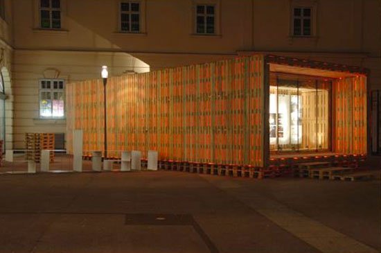 dizajn drevenej palety mobilného domu návrh drevenej palety hnuteľného domu