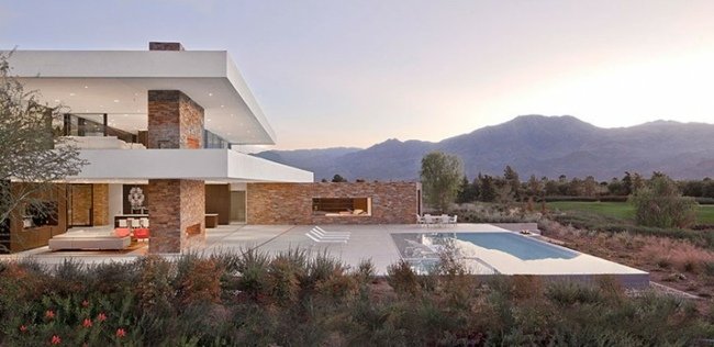 moderná architektúra Kalifornia solídny stavebný projekt dlaždice