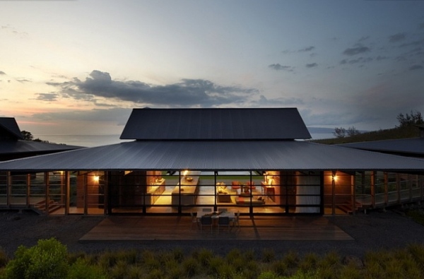 Postavte na pobreží dom s uzatvárateľnou strechou