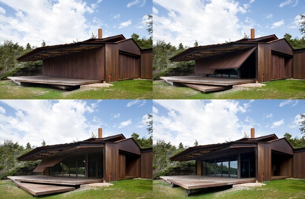 Sklopné čela z dreva do domu