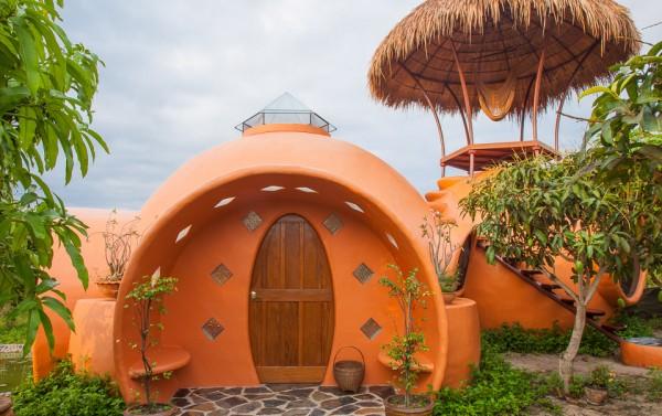 postaviť kamennú podlahu kupola oválneho tvaru hobit