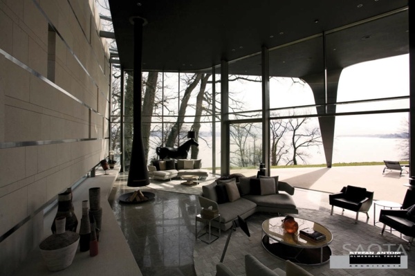 luxusný interiér domu Saota Architects luxusný interiér Saota Architects