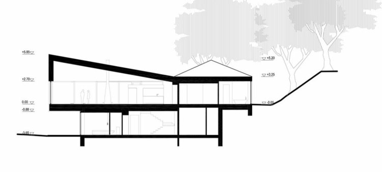 dom-stráň-architektúra-projekt-oblúky-drevený dom