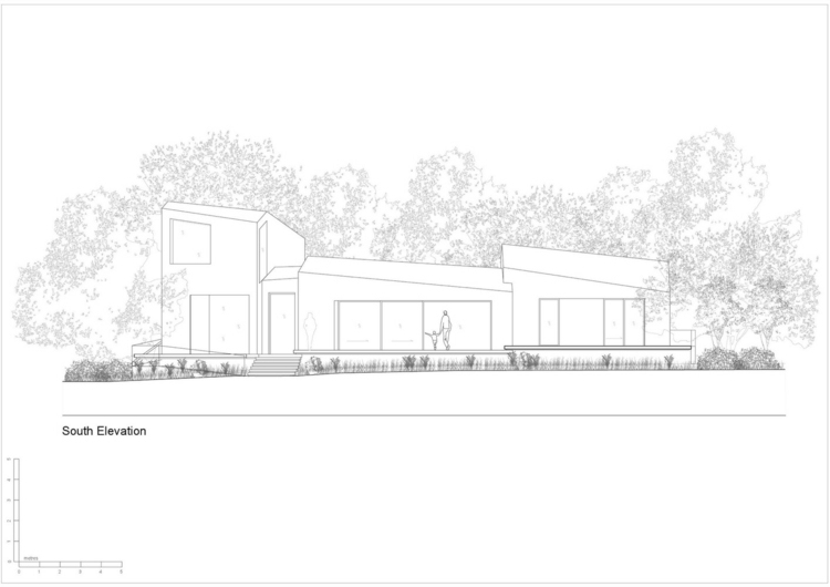 drevo-fasáda-bočný pohľad-dom-projekt-záhradná architektúra