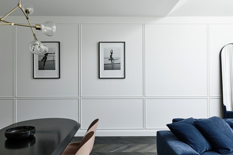 jednoduché a moderné zariadenie a dekorácia je nadčasové a elegantné