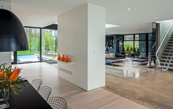 moderný interiér obývačky