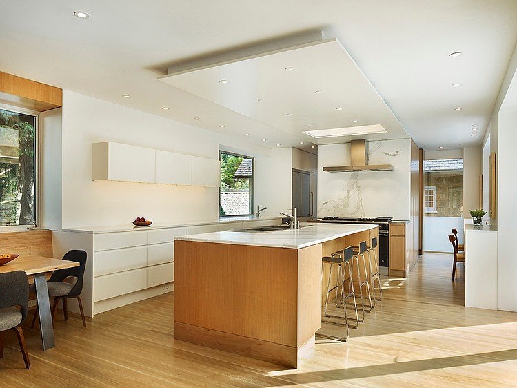 Projekt renomovaných dizajnérskych nápadov kuchynský ostrov moderný