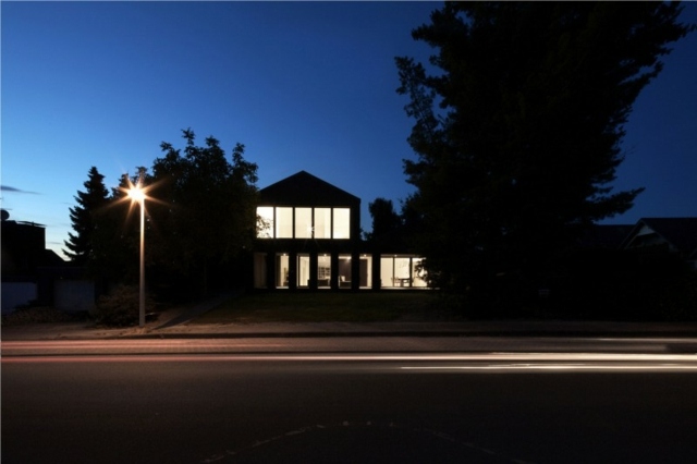 Nápady na dizajn fasády dom podlaha moderná minimalistická Moderné minimalistické nápady na poschodí domu