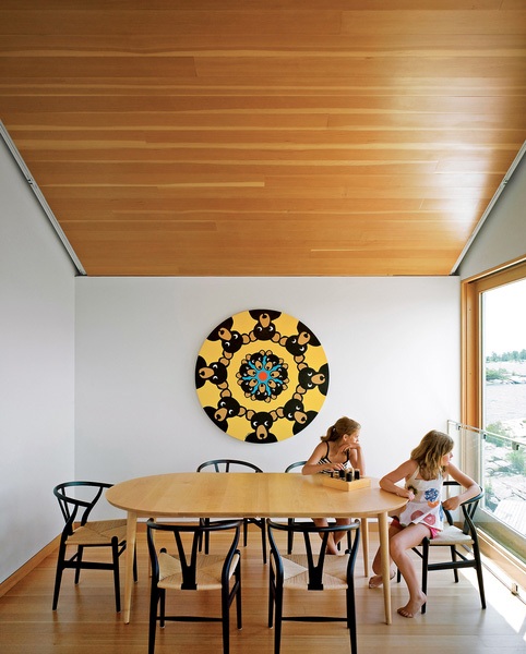 moderný interiér domu-obývacia izba moderný elegantný interiérový dizajn jedálne
