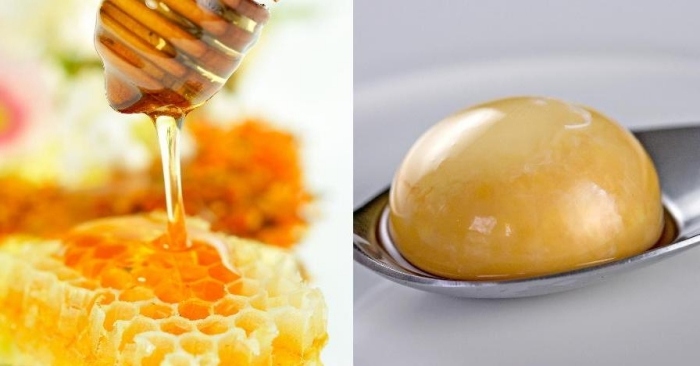 medovo-žĺtková maska-suché-poškodené-vlasy