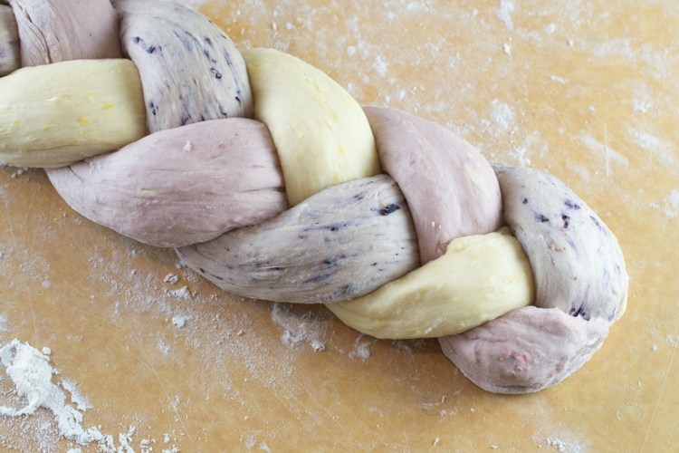 Braid-cop-lišajník-citrón-kvark-lesné bobule-vrkoč-urob si sám