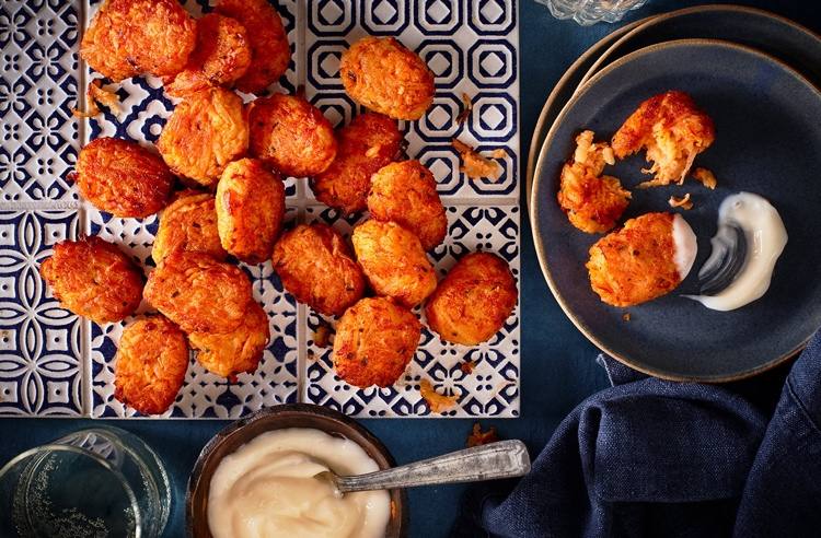 Kroket zo sladkých zemiakov do teplovzdušnej fritézy