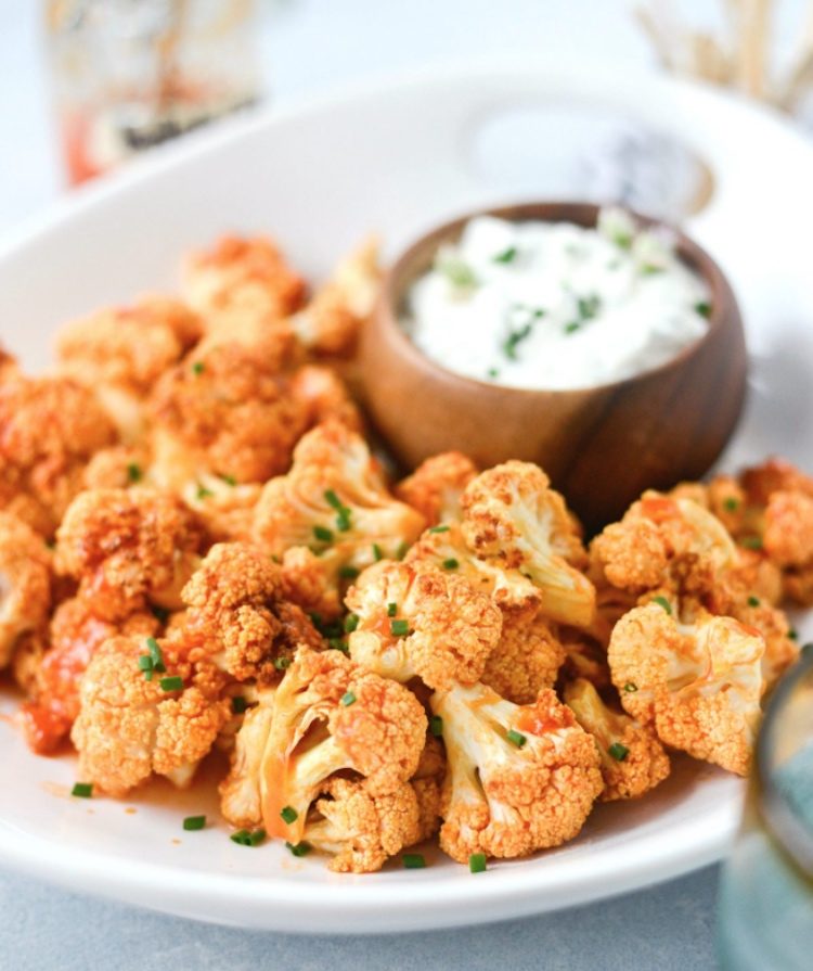 Zeleninový recept na teplovzdušnú fritézu - byvolí karfiol