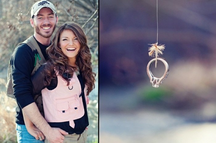 Ako prekvapenie skryte lákavý prsteň medzi rybárskym príslušenstvom Návrh na manželstvo-nápady-krúžok-rybári-skryť-nápady