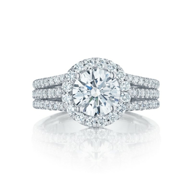 tri rady kamienkových zásnubných setov Rad kamienkov prsteň zásnubný set prekvapenie