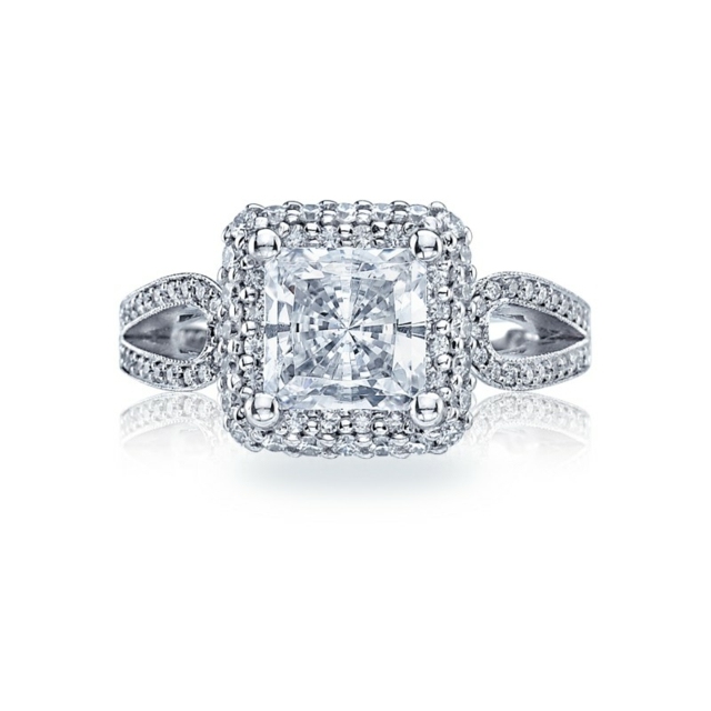 Bočné kamene biele zlato veľký diamant drahý ušľachtilý