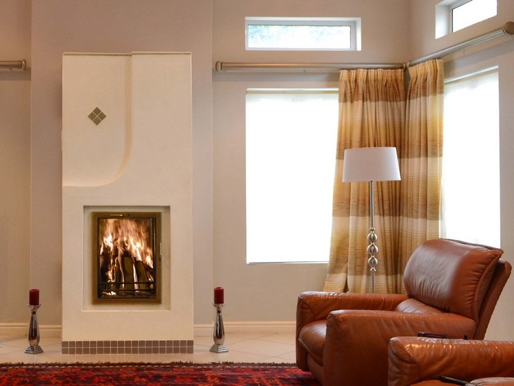 Kúrenie v prechodnom období kachľovou pecou sálavé teplo