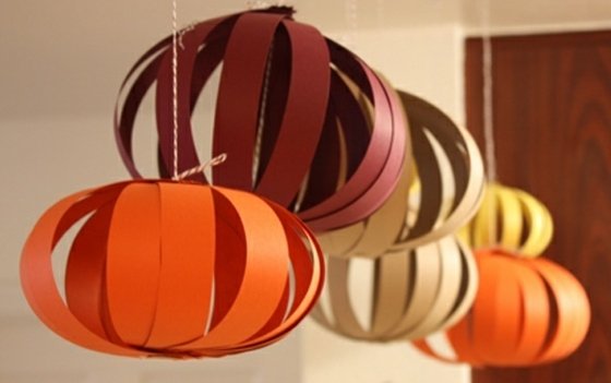 Lampióny-vyrobené z papiera-jesenné-nápady-na ručné práce