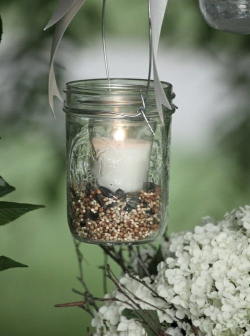 Svadobná dekorácia na jeseň